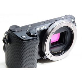 ソニー SONY NEX-5R ブラック ボディ 美品 SDカードストラップ付き <プレゼント包装承ります>