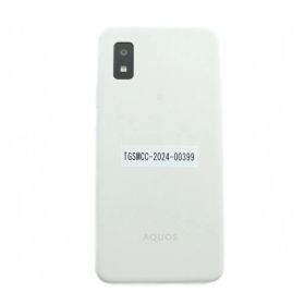 AQUOS wish3 SH-M25 ロゴ スマートフォン 携帯電話 64GB 5.7インチ 初期化・動作確認済 白 ホワイト ■GY99 /MQ