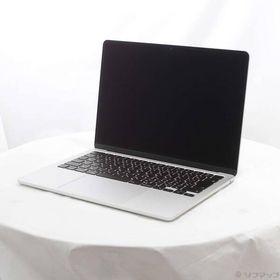 〔中古〕Apple(アップル) MacBook Air 13.6-inch Early-2024 MRXQ3J／A Apple M3 8コアCPU_8コアGPU 8GB SSD256GB シルバー 〔15.7 Sequoia〕〔262-ud〕