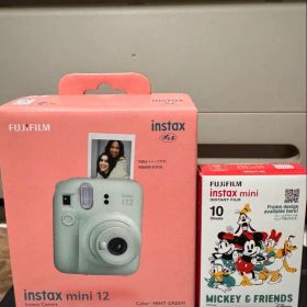 富士フイルムinstax mini12 チェキ インスタントカメラフィルムセット
