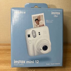富士フイルム チェキ instax mini 12 クレイホワイト