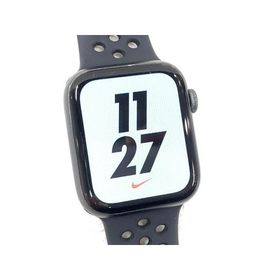 中古 Apple Watch Series5 Nike GPS 44mm スペースグレイアルミニウムケース アンスラサイト／ブラックNikeスポーツバンド MX3W2J/A ※バッテリ残量やや少なめ