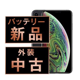 アップル(Apple)のバッテリー新品 iPhoneX 256GB スペースグレイ SIMフリー 本体 スマホ iPhone X アイフォン アップル apple 【送料無料】 ipxmtm839a(スマートフォン本体)