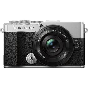 【ラッピング可】【即日発送】【新品 保証開始済み品】OLYMPUS オリンパス PEN E-P7 14-42mm EZレンズキット シルバー