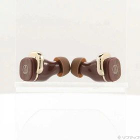 【中古】audio-technica(オーディオテクニカ) 〔展示品〕 ATH-SQ1TW2 BW アンバーブラウン 【269-ud】