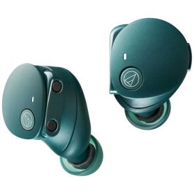 【 新品 未開封 】 オーディオテクニカ フルワイヤレスイヤホン グリーン ATH-CKS50TW2GR 未使用 送料無料