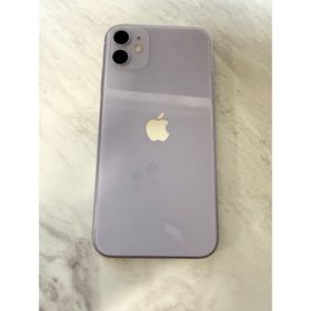 アイフォーン(iPhone)の美品 iPhone 11 パープル 128GB(スマートフォン本体)
