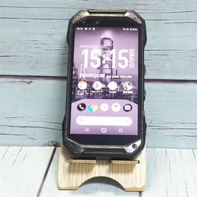 au 京セラ TORQUE G04 ブラック KYV46 698