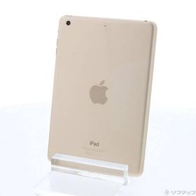〔中古〕Apple(アップル) iPad mini 3 128GB ゴールド MGYK2J／A Wi-Fi〔349-ud〕