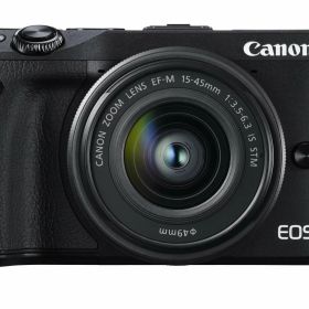 【中古】【非常に良い】Canon ミラーレス一眼カメラ EOS M3 レンズキット(ブラック) EF-M15-45mm F3.5-6.3 IS STM 付属 EOSM3BK-1545ISSTMLK