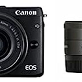 【中古】Canon ミラーレス一眼カメラ EOS M3 ダブルレンズキット(ブラック) EF-M15-45mm F3.5-6.3 IS STM EF-M22mm F2 STM 付属 EOSM3BK-WLK2
