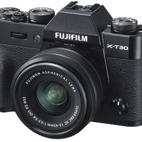 【中古】FUJIFILM フジフイルム X-T30 XC15-45mmレンズキット ブラック