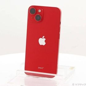 〔中古〕Apple(アップル) iPhone14 128GB プロダクトレッド MPV93J／A SIMフリー〔295-ud〕