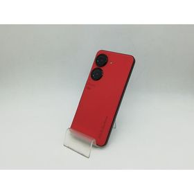 【中古】ASUS 国内版 【SIMフリー】 Zenfone 9 8GB 128GB サンセットレッド ZF9-RD8S128【秋葉本店】保証期間１ヶ月【ランクB】