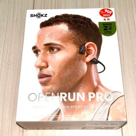 Shokz(ショックス) OPENRUN PRO骨伝導 EP-000007 美品