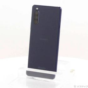 ソフマップ 〔中古品〕 Xperia 10 II 64GB ブルー SO-41A docomoロック解除SIMフリー【269】