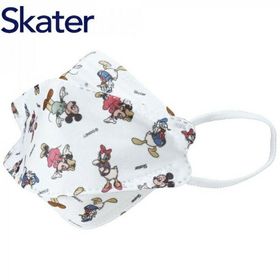 スケーター 高機能立体不織布マスク子供用 5枚入り ミッキーマウス ディズニー Disney MSKSH3 こども 子ども 3D キャラクター Skater