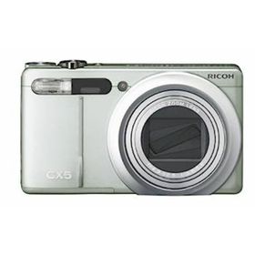 【中古】RICOH ハイブリッドAFシステム搭載 光学10.7倍ズーム CX5 グリーンシルバー CX5GS(コンパクトデジタルカメラ)