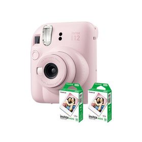 フジ INSTAX mini 12 ブロッサムピンク ウインターセット