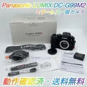 即配【美品】Panasonic LUMIX DC-G99M2 カメラ 送料無料