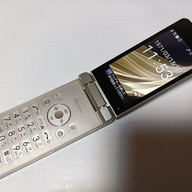 ☆ docomo SH-02L AQUOS SHARP ケータイ ゴールド