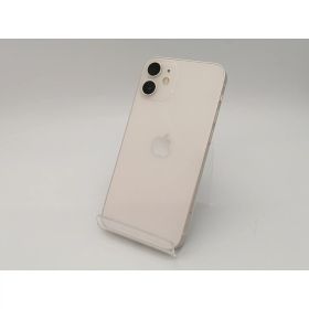 【中古】Apple au 【SIMロック解除済み】 iPhone 12 mini 64GB ホワイト MGA63J/A【広島本通】保証期間1ヶ月【ランクC】