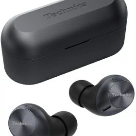 【中古】（新古品） テクニクス ワイヤレスイヤホン EAH-AZ40-K ブラック bluetooth マルチポイント IPX4 アプリ対応