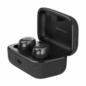ゼンハイザー Sennheiser ワイヤレスイヤホン MOMENTUM True Wireless 4 ブラックグラファイト 高性能ドライバー