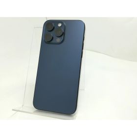 【中古】Apple 国内版 【SIMフリー】 iPhone 15 Pro Max 1TB ブルーチタニウム MU723J/A【日本橋3】保証期間1ヶ月【ランクC】