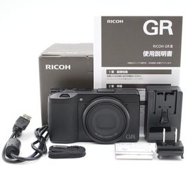 シャッター数15366枚 RICOH GR III ブラック コンパクトデジタルカメラ GR3 リコー