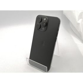 【中古】Apple 国内版 【SIMフリー】 iPhone 15 Pro Max 256GB ブラックチタニウム MU6P3J/A【ECセンター】保証期間１ヶ月【ランクA】