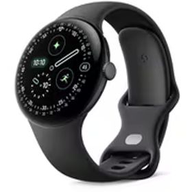 Google グーグル Google Pixel Watch 4 （Wi-Fiモデル） 45mm Matte Black アルミケース/ Obsidian アクティブバンド GA09962-US