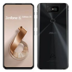 ASUS Zenfone6(2019) Edition 30 Dual-SIM ZS630KL-BK30ASUS 【12GB 512GB Black 国内版SIMフリー】 ASUS 当社3ヶ月間保証 中古 イオシス