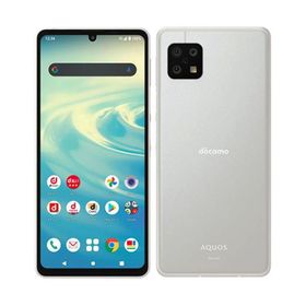 AQUOS sense6 SH-54B[64GB] docomo シルバー【安心保証】