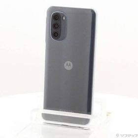 〔中古〕Motorola(モトローラ) moto g52j 5G 128GB インクブラック PATM0000JP SIMフリー〔352-ud〕
