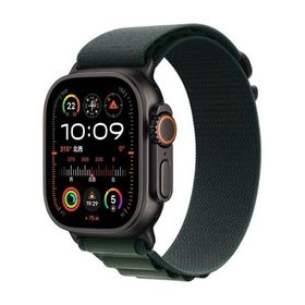 Apple Watch Ultra2 GPS+Cellularモデル 49mm MX4R3J/A [ブラック・ダークグリーンアルパインループ M]