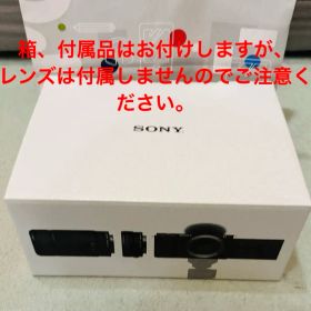 SONY デジタル一眼カメラZV-E10YB ボディ（箱、付属品はお付けします）