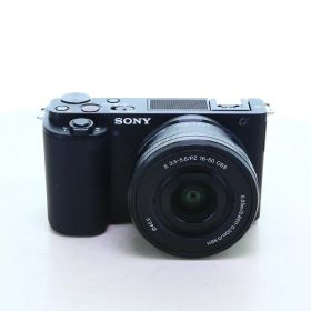 【中古】(ソニー) SONY VLOGCAM ZV-E10Y ダブルズームレンズキット ブラック