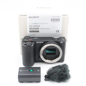 元箱付き。★新品級★ SONY ソニー VLOGCAM ZV-E10 II ボディ ブラック [ZV-E10M2 B]