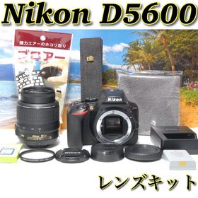 ニコン(Nikon)のWiFi機能搭載 高画質 Nikon D5600 レンズキット 届いてすぐ使える(デジタル一眼)