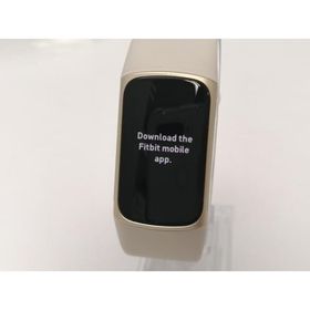 【中古】Fitbit Fitbit Charge 5 ルナホワイト/ソフトゴールド ステンレススチール ワンサイズ FB421GLWT-FRCJK【新宿2】保証期間１ヶ月【ランクB】