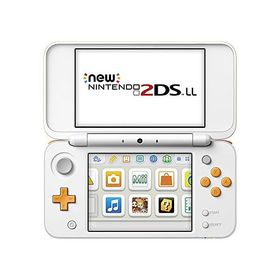 Newニンテンドー2DS LL ホワイト×オレンジ