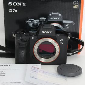 【美品】SONY α7 III ILCE-7M3 ボディ 35mmフルサイズ ミラーレスカメラ アルファ ソニー 本体