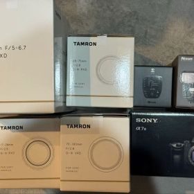 ソニー α7 III レンズ ストロボセット