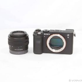 〔中古〕SONY(ソニー) α7C ズームレンズキット ブラック ILCE-7CL B〔297-ud〕