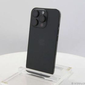 ソフマップ 〔中古品〕 iPhone16 Pro 256GB ブラックチタニウム MYN03J／A SIMフリー【371】