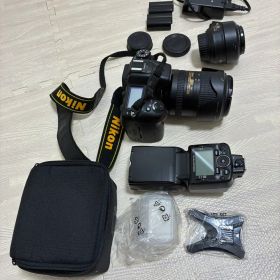 Nikon D7100 デジタル一眼レフ 本体とレンズ2本とSB-700等セット