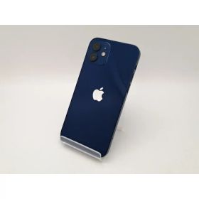 【中古】Apple au 【SIMロック解除済み】 iPhone 12 64GB ブルー MGHR3J/A【三宮センター】保証期間1ヶ月【ランクC】