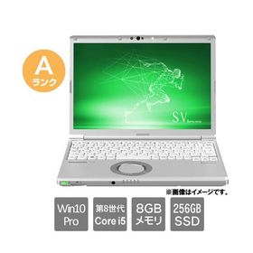 ノートPC パナソニック ★中古パソコン・Aランク★CF-SV8RFCVS [Lets note SV8(i5-8365U 8GB SSD256GB 12.1 Windows10Pro 30日保証)]