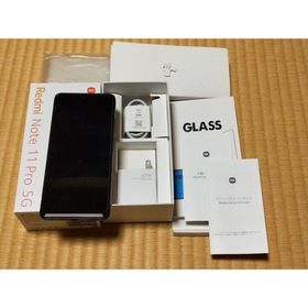 美品 Xiaomi Redmi Note11 Pro 5G 新品充電器付 (スマートフォン本体)